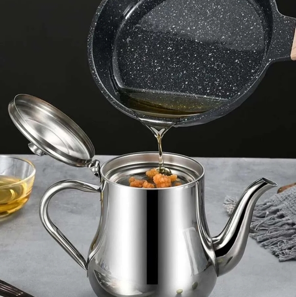 Stainless steel teapot - Picture 3 of 4